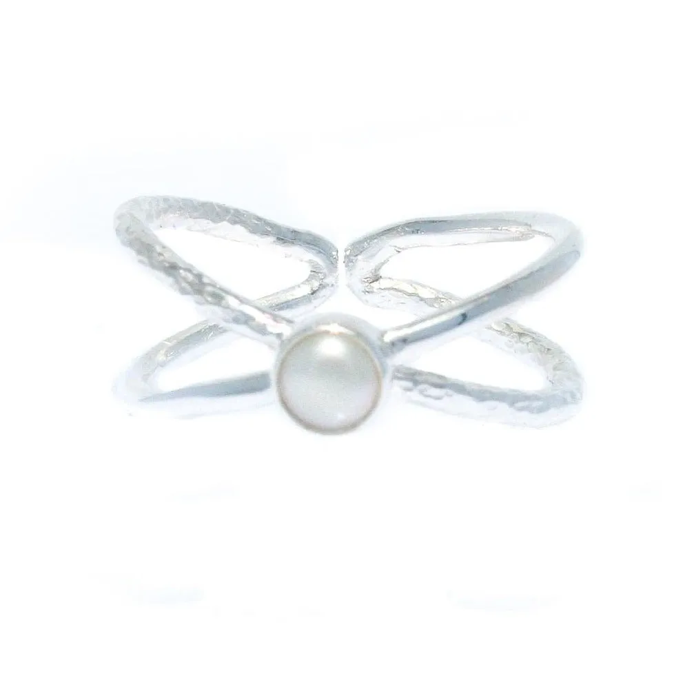 Infinity Pearl Ring