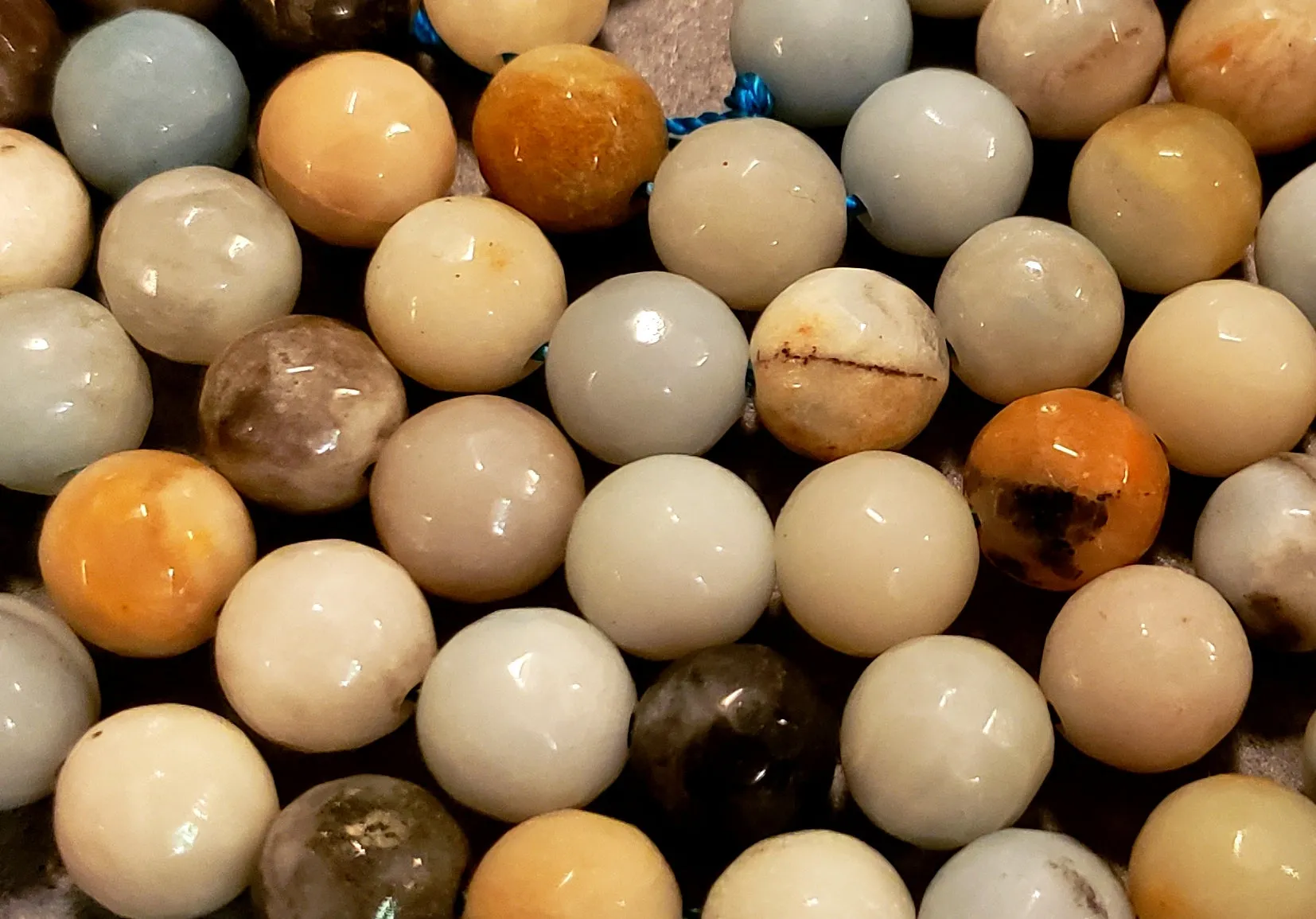 Inspiration Mala Kit - Amazonite (Faceted)