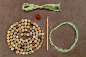 Inspiration Mala Kit - Amazonite (Matte)