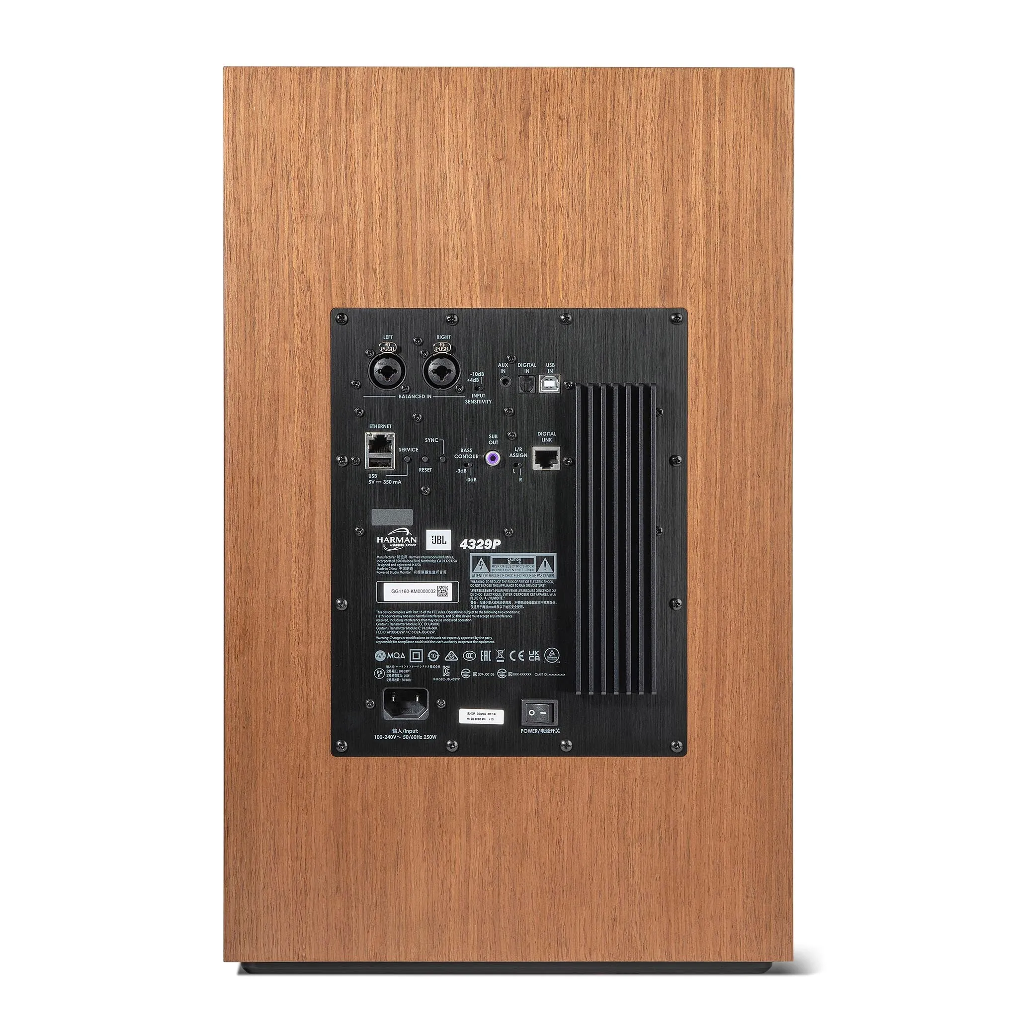 JBL 4329P Studio Monitor Powered Loudspeaker System (pair)