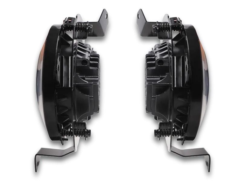 J.W. SPEAKER 7" 8700 Evolution J2-Series LED Headlight Kit, Pair WITH ADAPTER to fit 18-up Jeep Wrangler JL & JL Unlimited