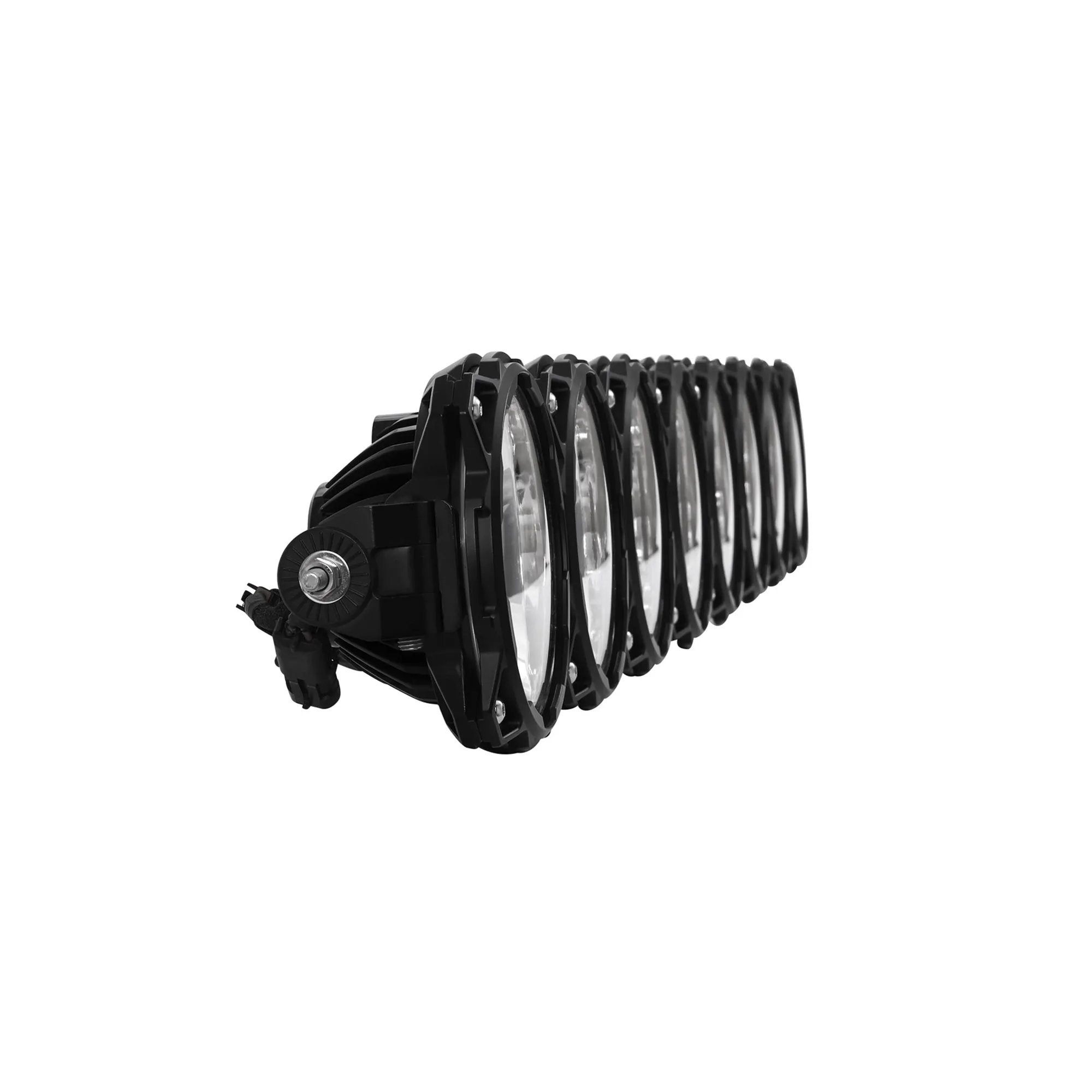 KC HiLiTES Gravity LED Pro6 LED Light Bar - Single Row - Combo Beam - 160 Watts - 50" Long - White LED - Windshield Mount - Aluminum - Black