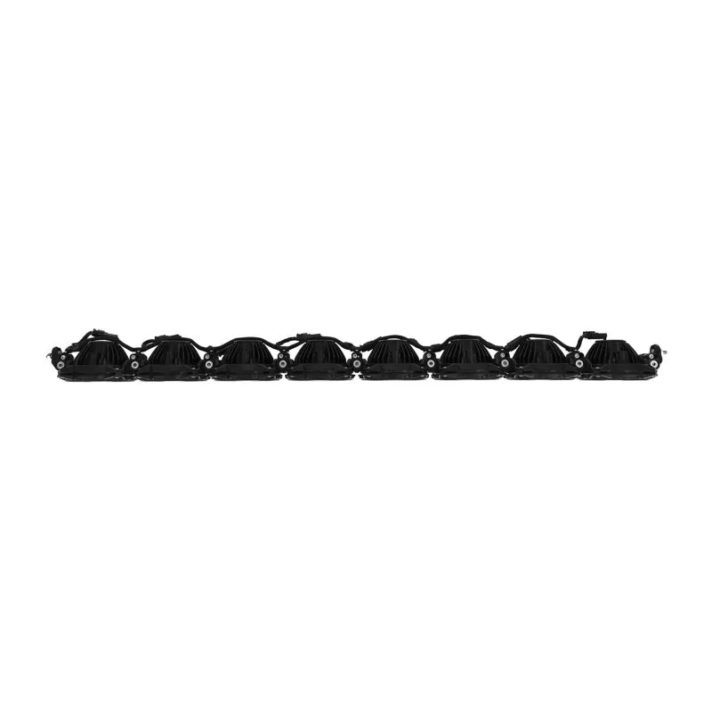 KC HiLiTES Gravity LED Pro6 LED Light Bar - Single Row - Combo Beam - 160 Watts - 50" Long - White LED - Windshield Mount - Aluminum - Black