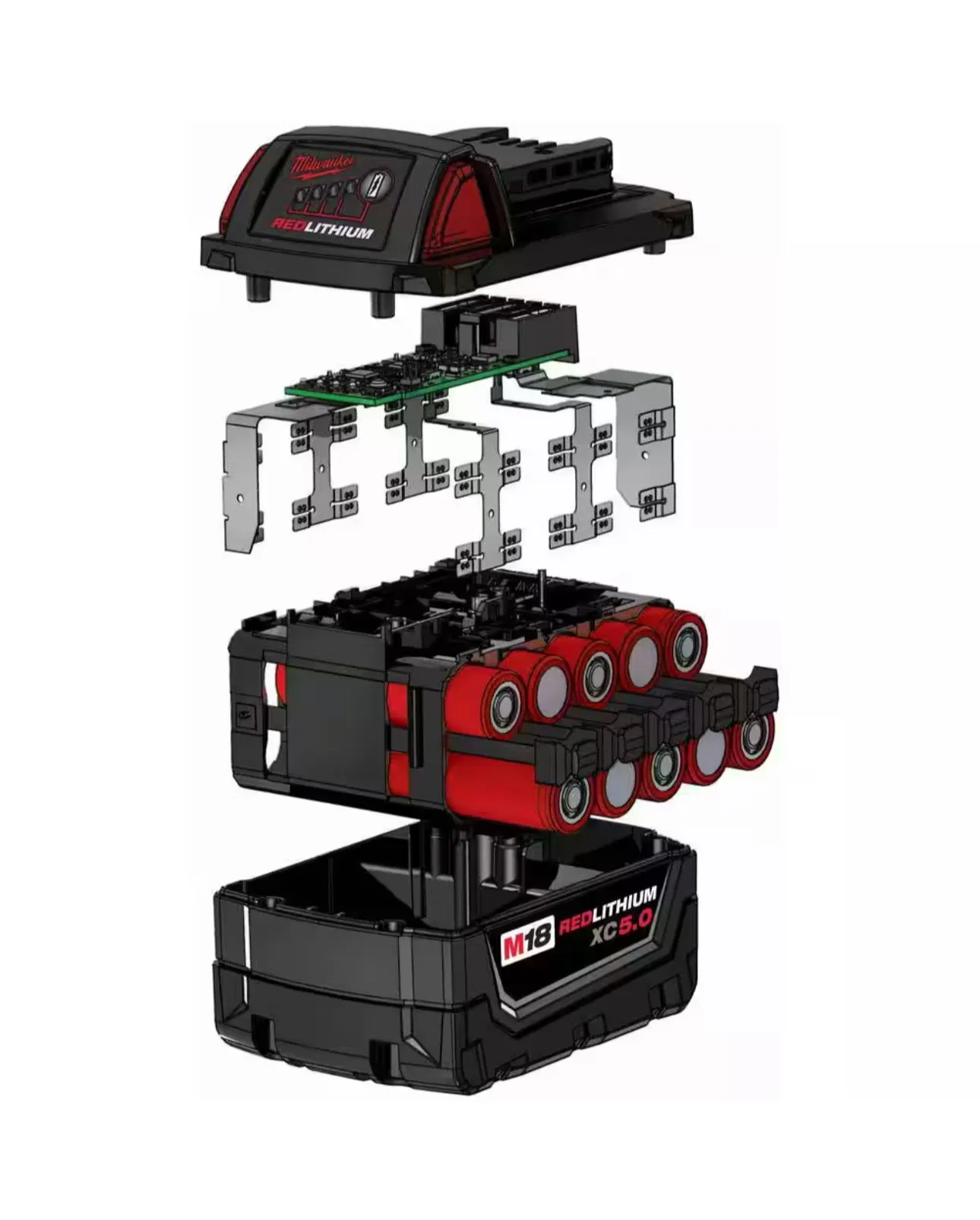 Milwaukee M18 XC5.0 Ah Extended Capacity battery