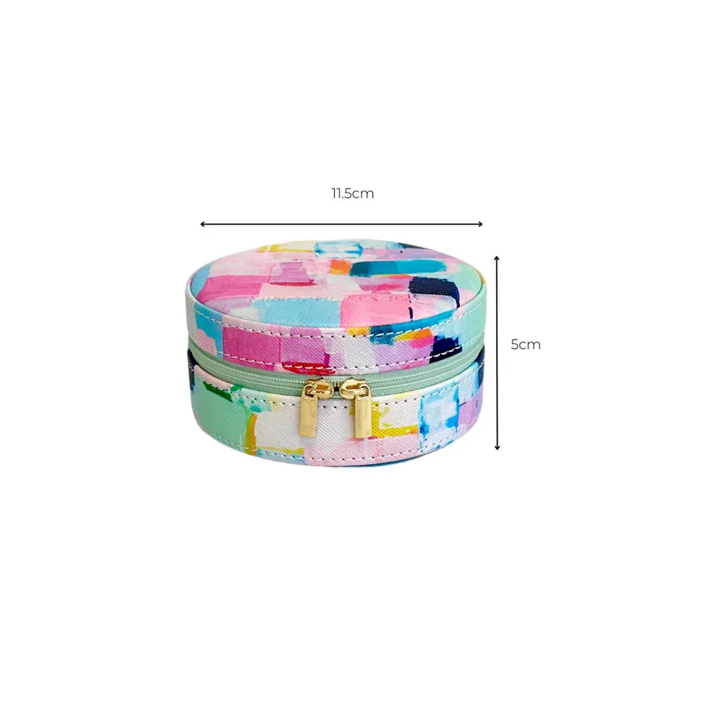 Mindful Marlo Round Jewellery Case