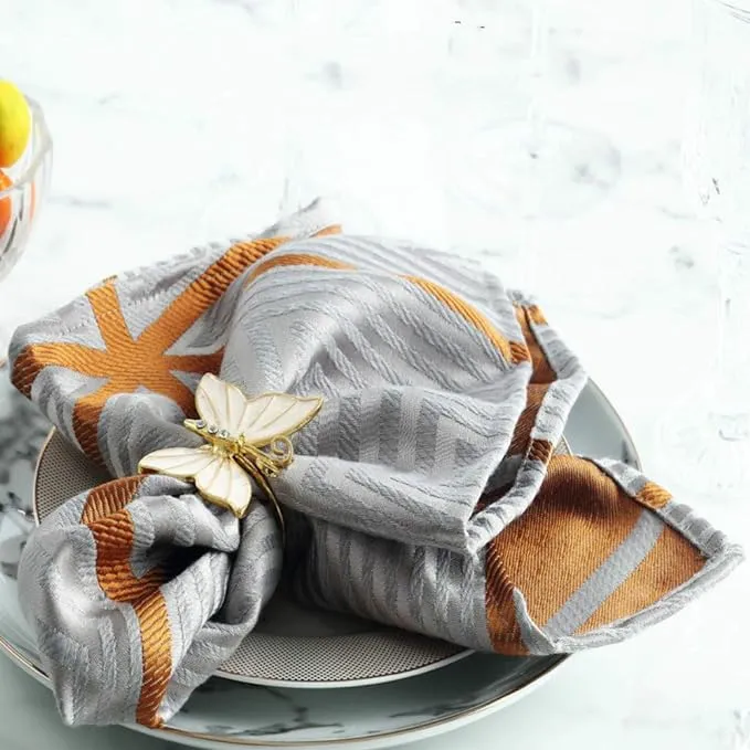 Napkin Holder Rings-Butterfly(Gold)