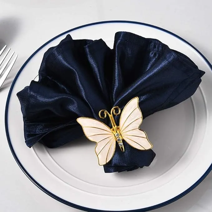 Napkin Holder Rings-Butterfly(Gold)