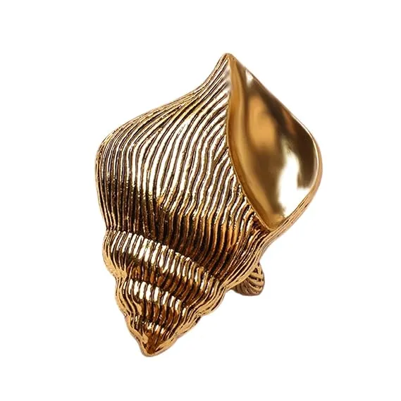 Napkin Holder Rings-Counch(Gold)