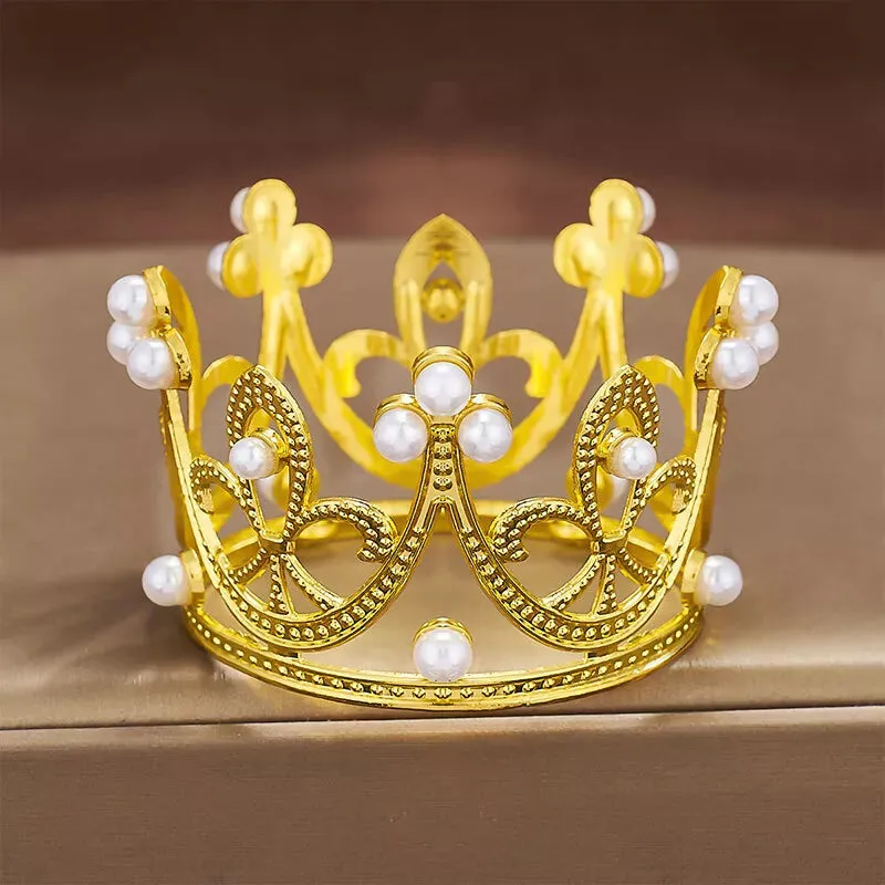 Napkin Holder Rings-Crown(Gold)