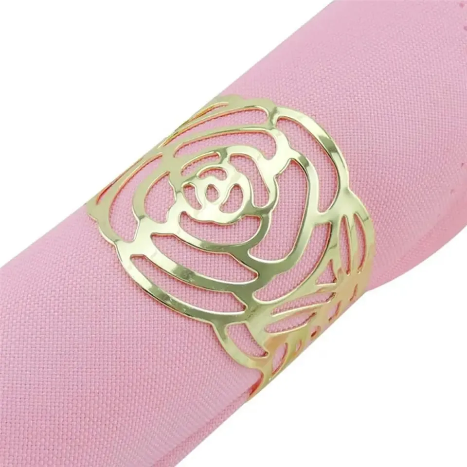 Napkin Holder Rings- Golden Guaz