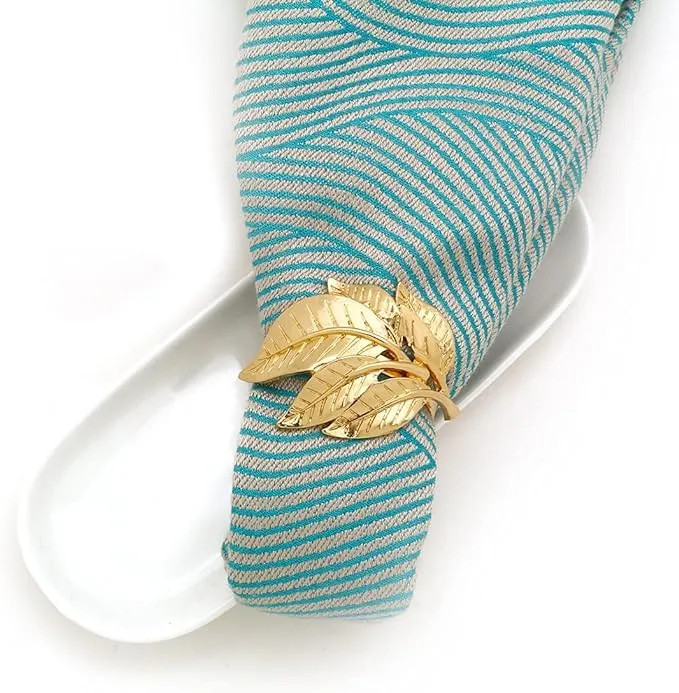 Napkin Holder Rings-Multi Patels(Gold)