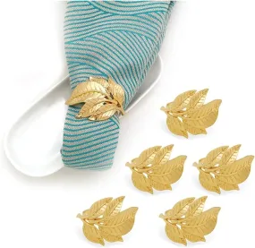 Napkin Holder Rings-Multi Patels(Gold)