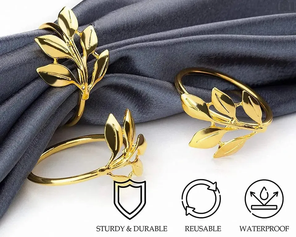 Napkin Holder Rings-Rowan Golden