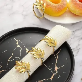 Napkin Holder Rings-Rowan Golden