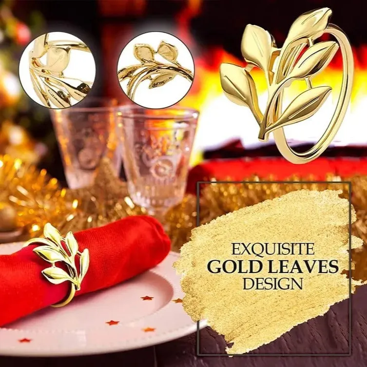 Napkin Holder Rings-Rowan Golden