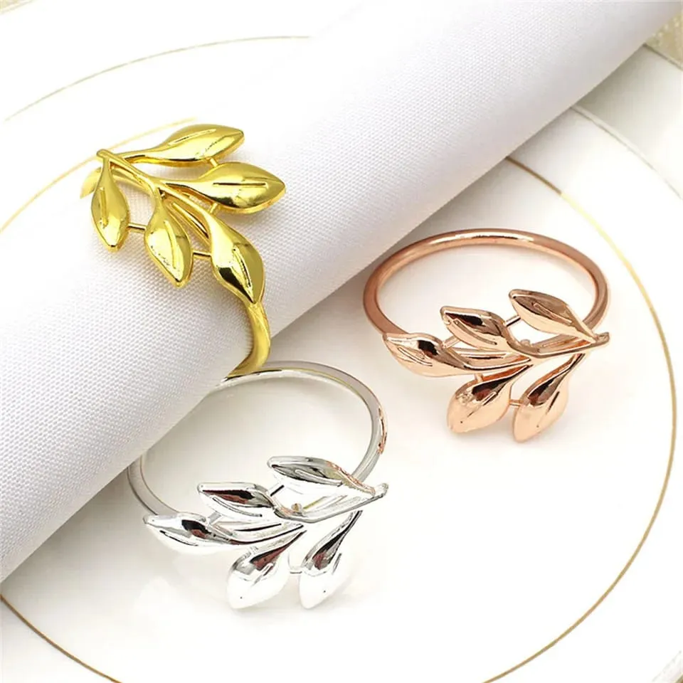 Napkin Holder Rings-Rowan Golden