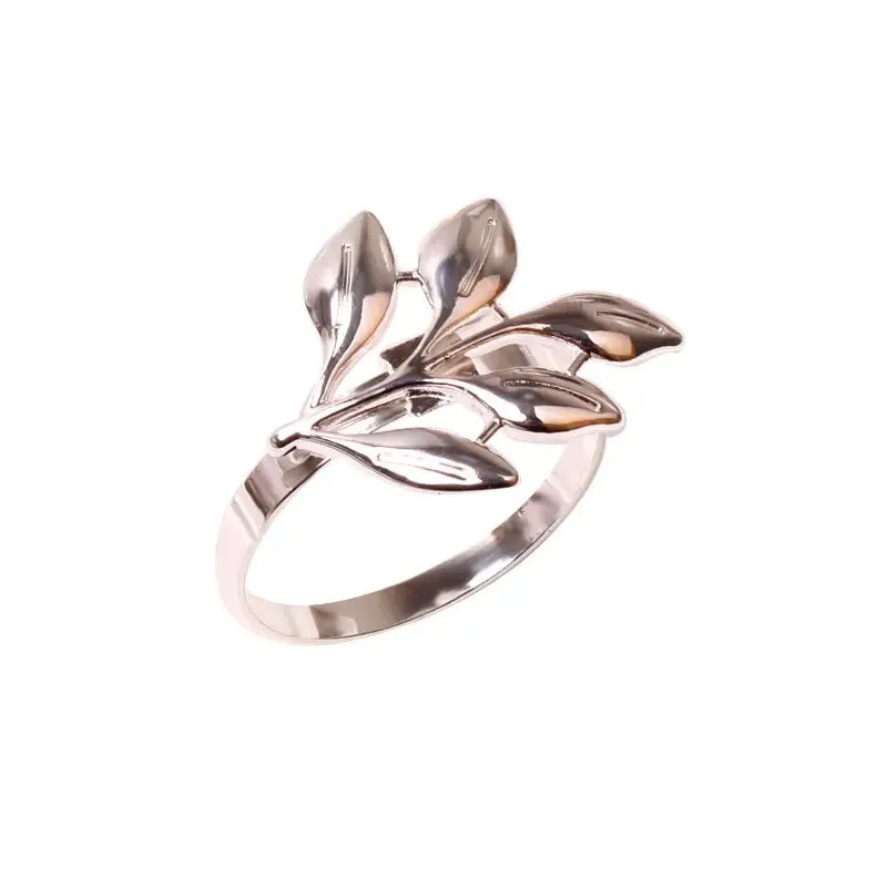 Napkin Holder Rings-Rowan Silver