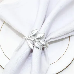 Napkin Holder Rings-Rowan Silver