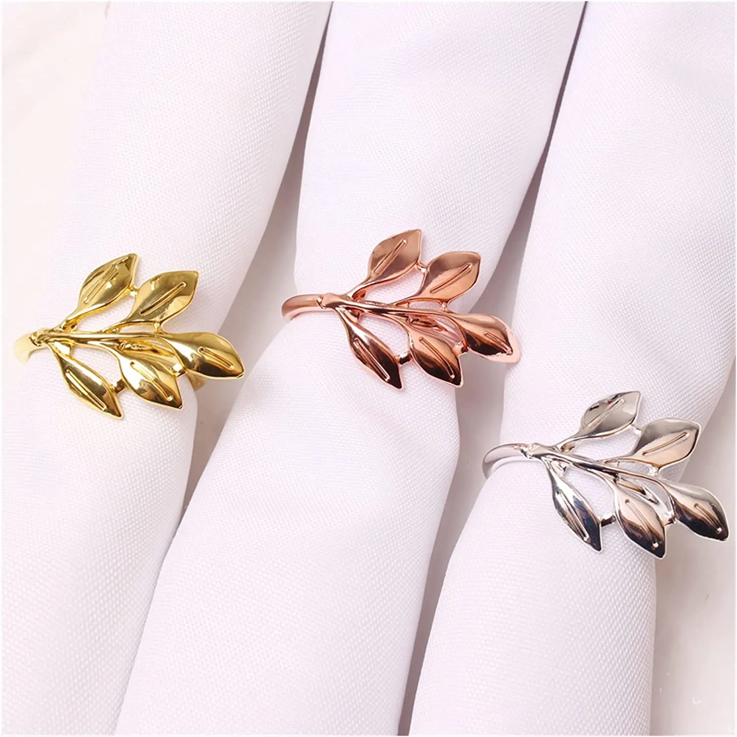 Napkin Holder Rings-Rowan Silver