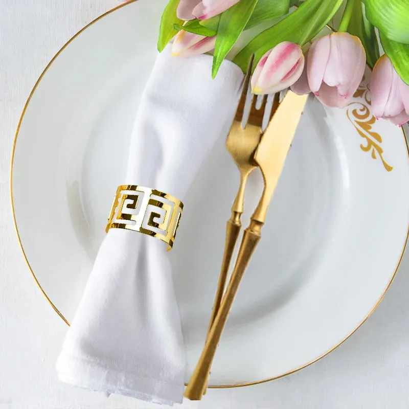 Napkin Holder Rings-Versace(Gold)