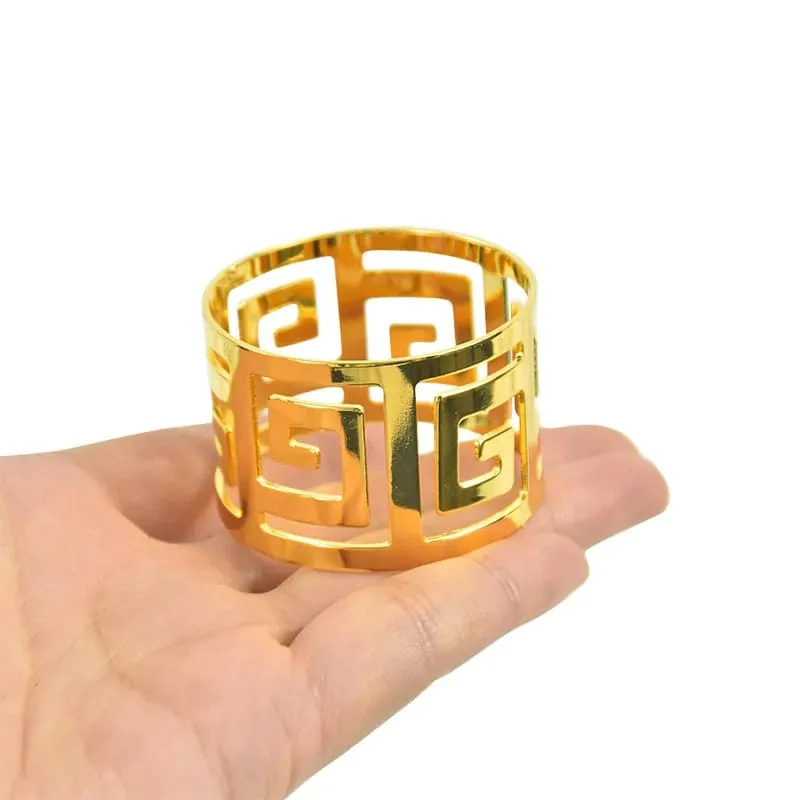 Napkin Holder Rings-Versace(Gold)