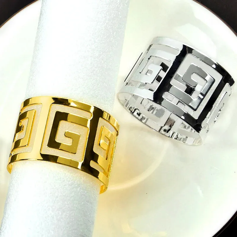 Napkin Holder Rings-Versace(Gold)