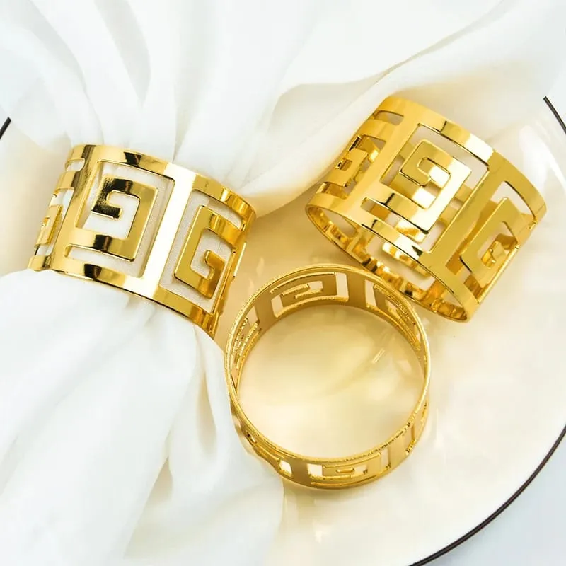 Napkin Holder Rings-Versace(Gold)