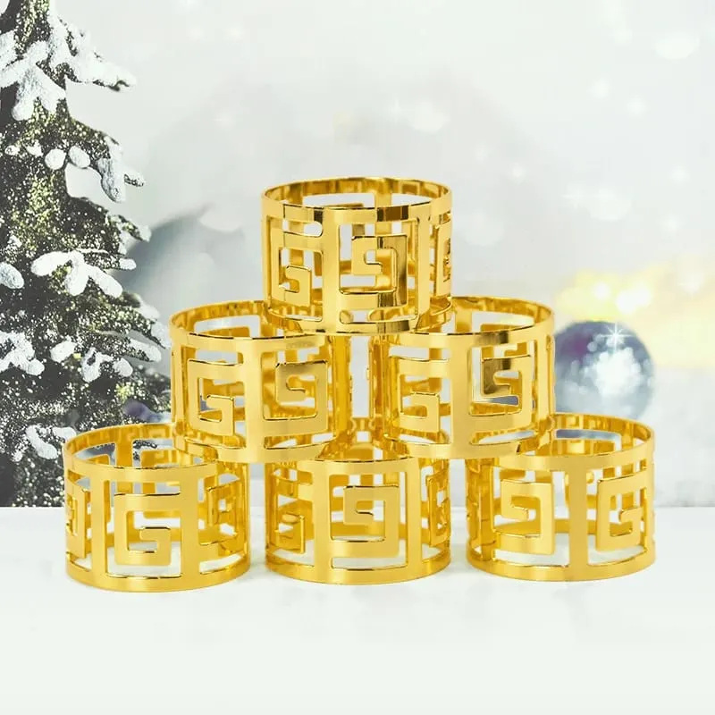 Napkin Holder Rings-Versace(Gold)