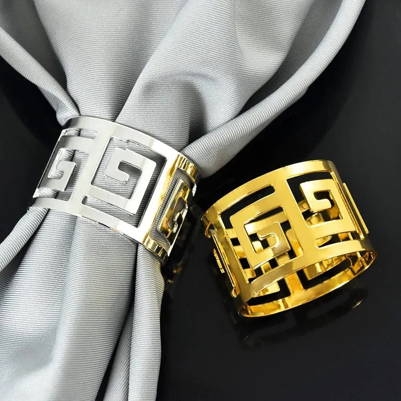 Napkin Holder Rings-Versace(Gold)