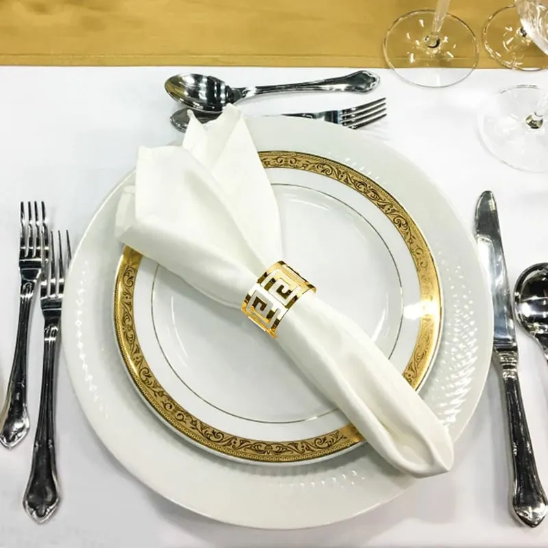 Napkin Holder Rings-Versace(Gold)