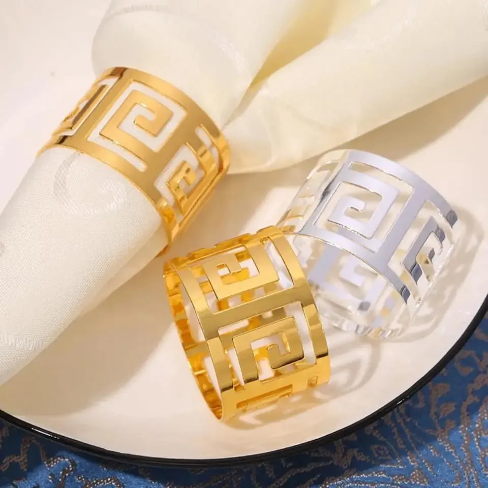 Napkin Holder Rings-Versace(Gold)