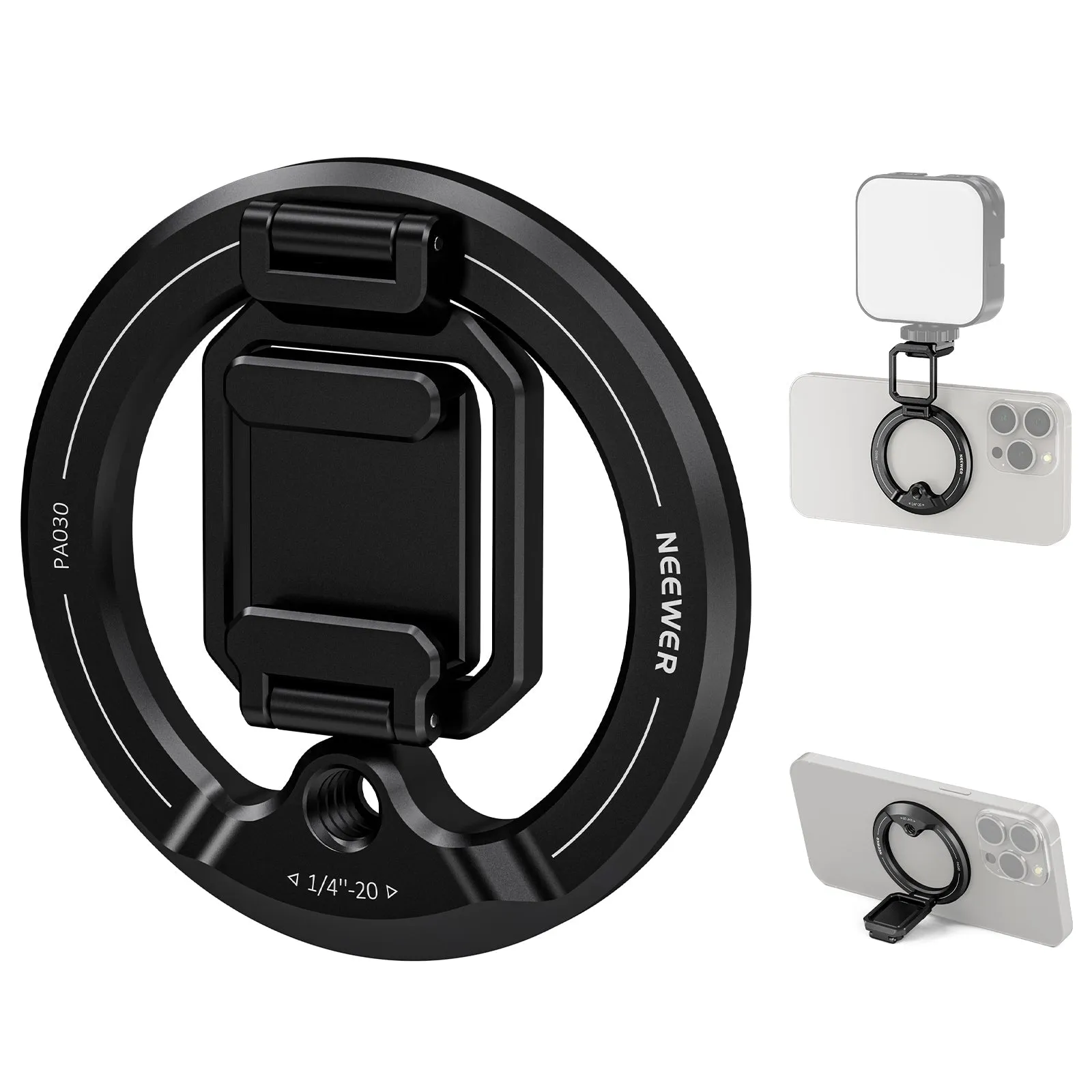 NEEWER PA030 Magnetic iPhone Tripod Mount