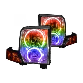 Oracle LED Headlight Halo Rings Jeep Commander (2006-2010) Multicolored