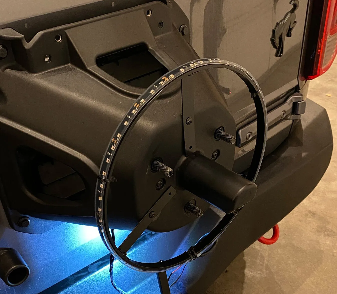 ORACLE Lighting LED Illuminated Spare Tire Wheel Ring Third Brake Light - Ford Bronco