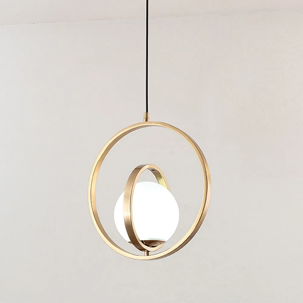 Orb and Rings Pendant