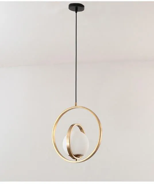 Orb and Rings Pendant