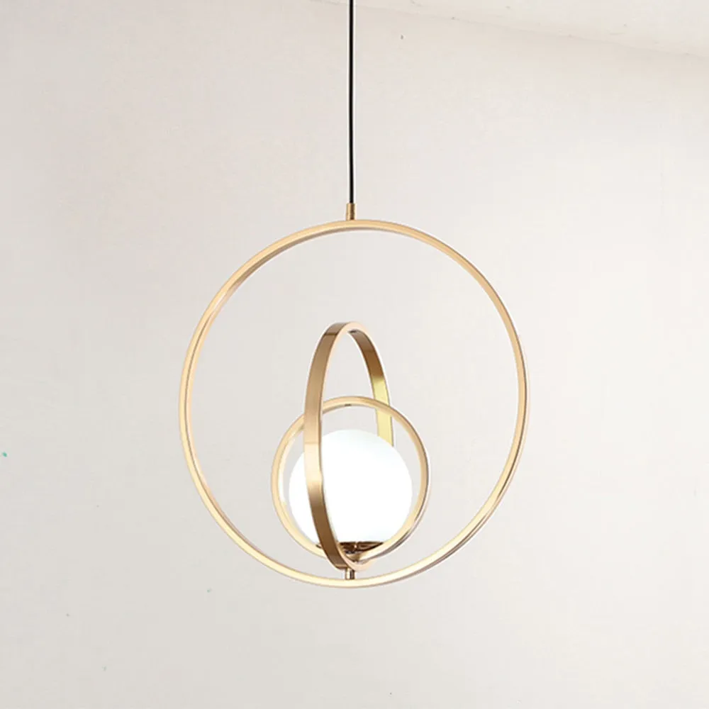 Orb and Rings Pendant