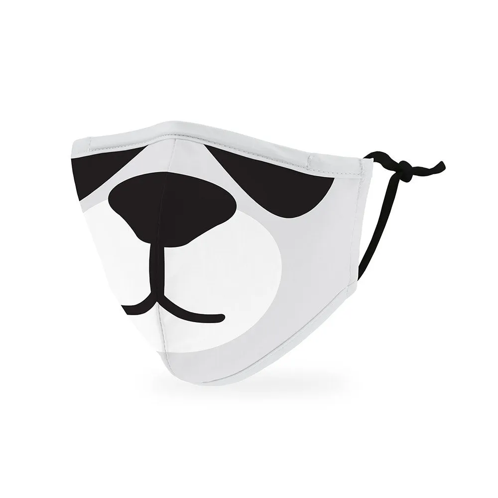 Panda Print Kids Protective Cloth Face Mask
