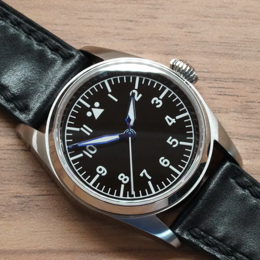 Pilot Watch Case - 34mm [ULTRA THIN EDITION]