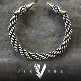 Raven (Vikings) Bracelet - Bronze