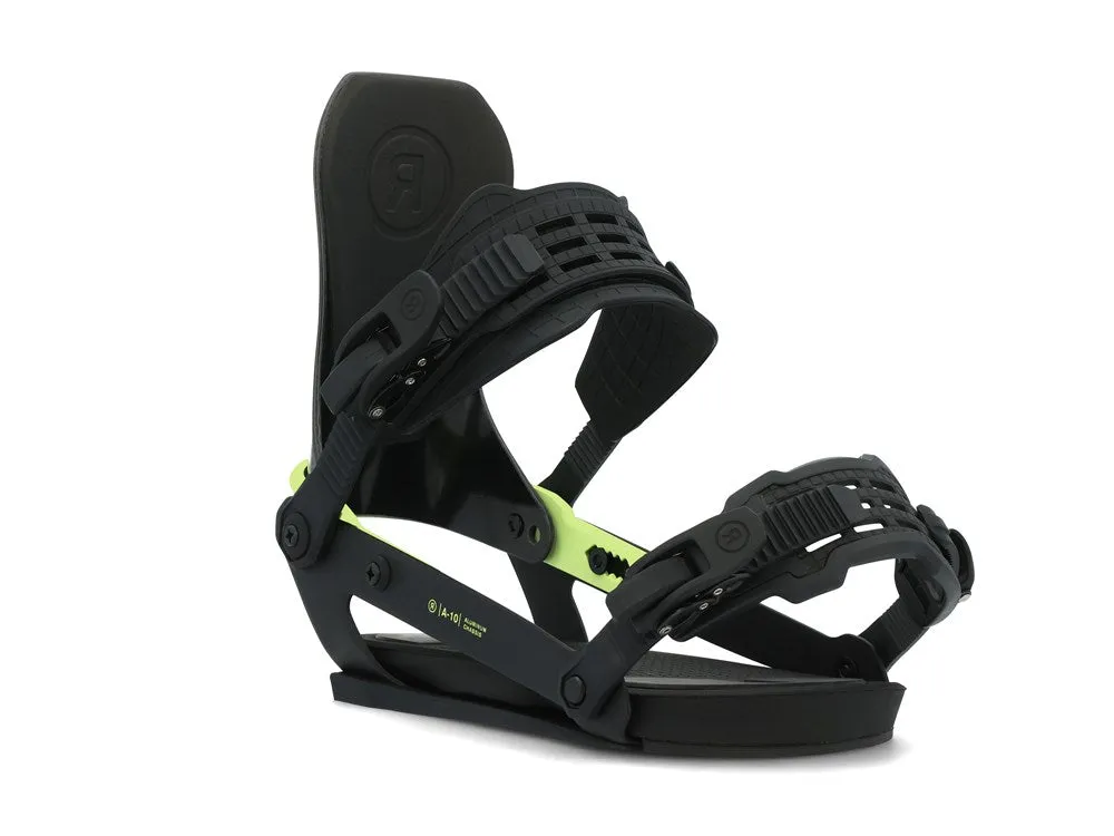 Ride 2024 A-10 Snowboard Bindings - Lime