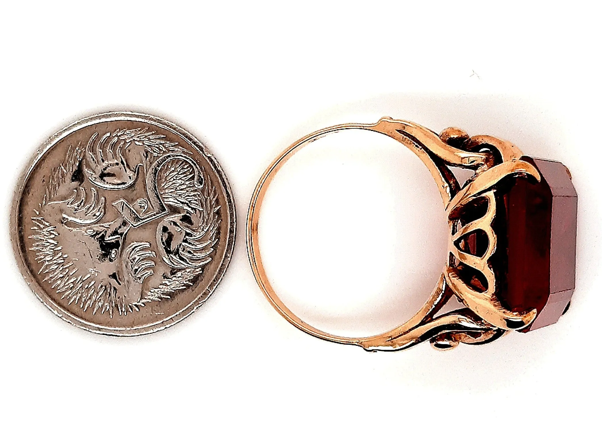 Ruby & Yellow Gold Dress Ring