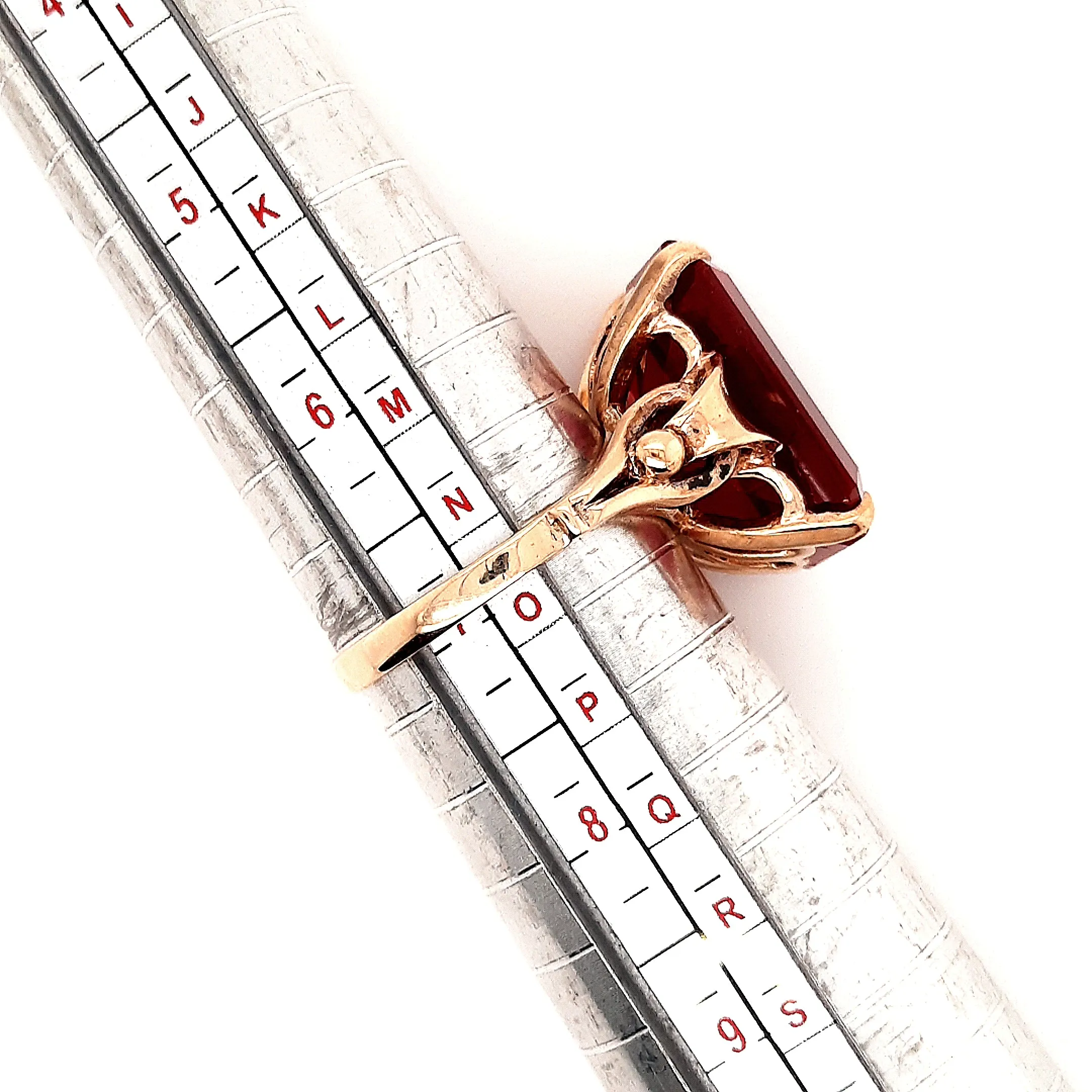 Ruby & Yellow Gold Dress Ring