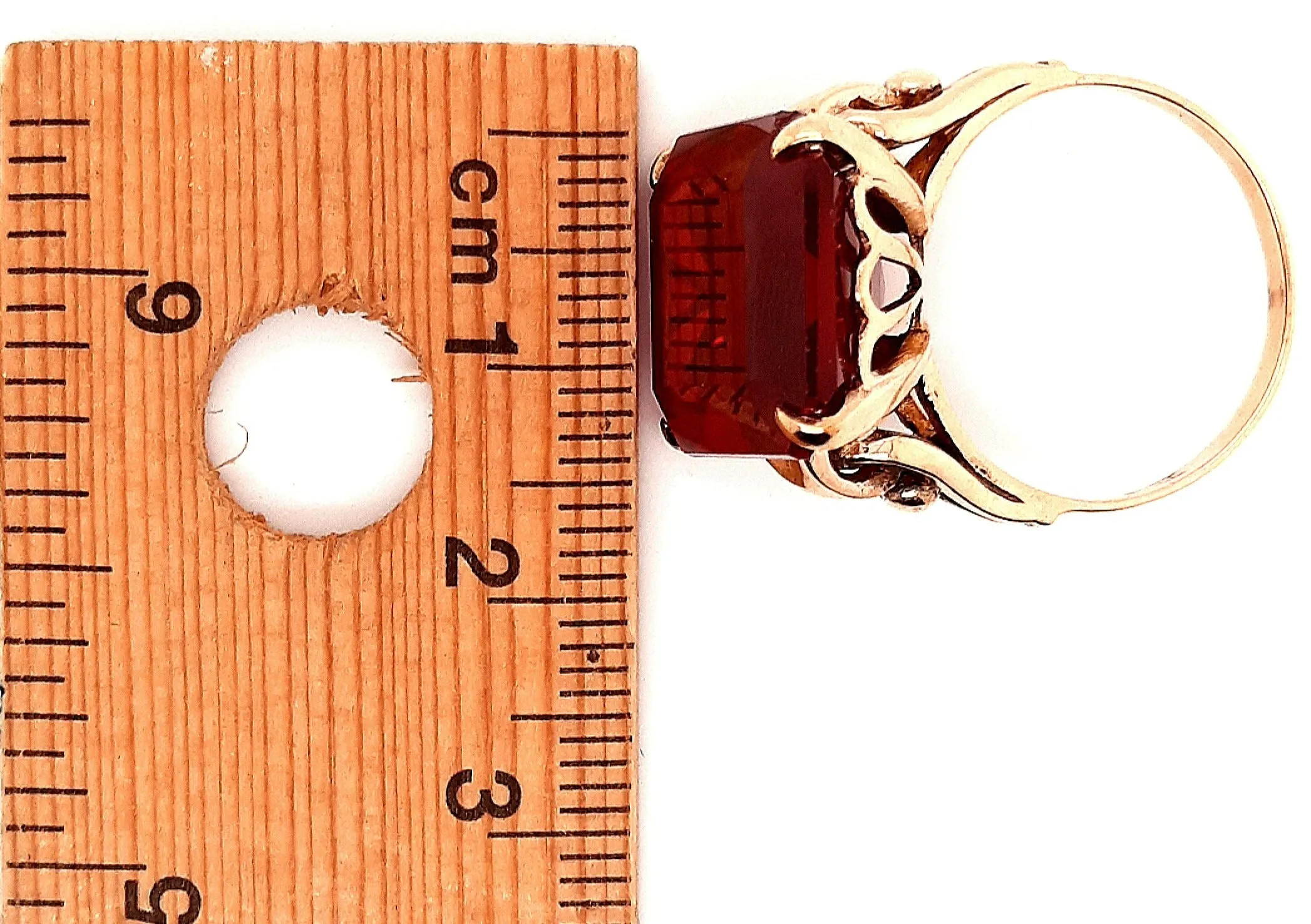 Ruby & Yellow Gold Dress Ring
