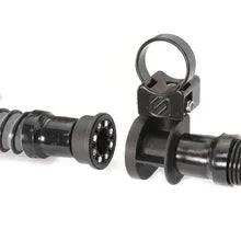 Rugged MAC-XC Magnetic Quick-Release for Helmet Air Pumper - weld-on mounting tab
