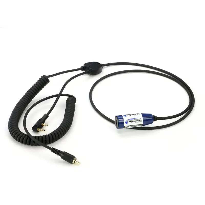 Rugged Radios Moto Max Kit With R1 Digital Radio - Helmet Kit, Harness, and Handlebar Push-To-Talk