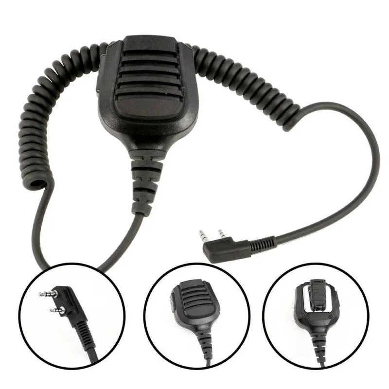 Rugged Radios PATROL Moto Kit - V3 Radio - Ear Piece - Hand Mic