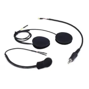 Rugged Radios Peltor Coil Cord Helmet Kit with Flex Boom Mic & Helmet Speakers