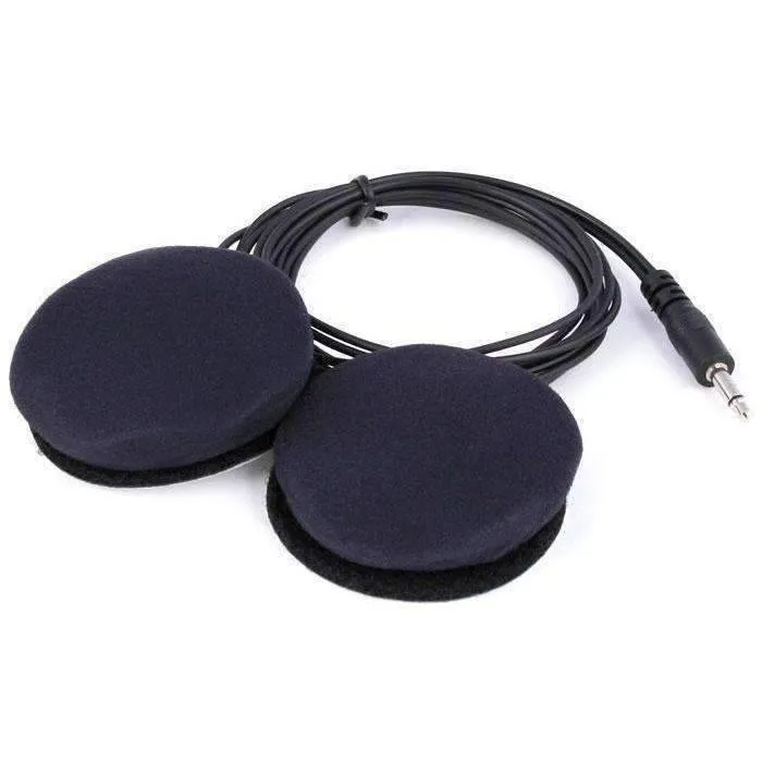Rugged Radios Velcro Mount Helmet Speakers -Mono