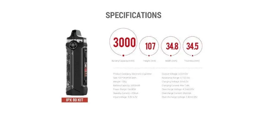Smok IPX80 Pod Vape Kit